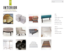 Tablet Screenshot of interiorprovisions.com
